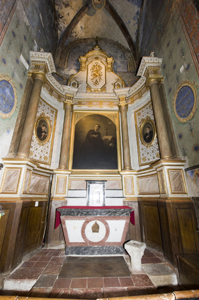 The chapel of Saint Aloysius Gonzaga
