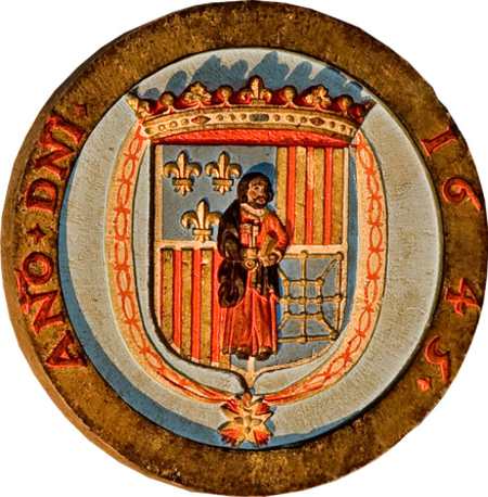 Armoiries de la Ville de Prades  F.BRUN