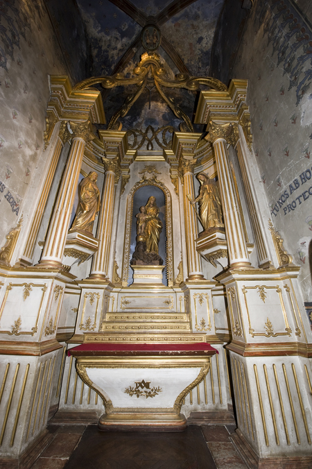 Retable Notre Dame des Victoires 1866  F.BRUN