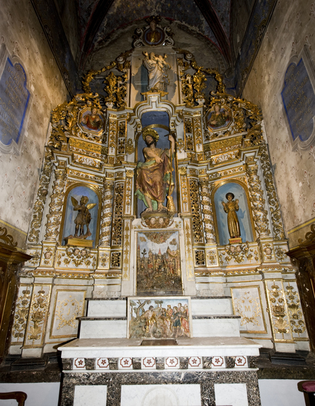 Retable Saint Jean Baptiste  F.BRUN