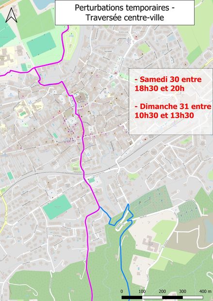 Perturbations li�es � l'organisation des Trails du Conflent