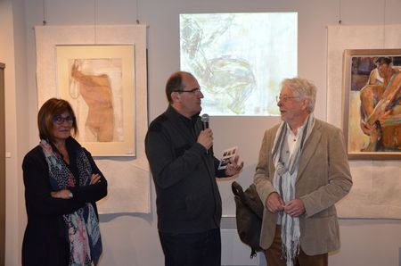 Vernissage de l'Exposition de Robert Kenny SMITH