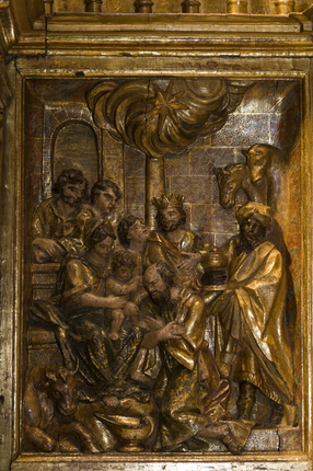 L'ADORATION DES ROIS MAGES  F.BRUN