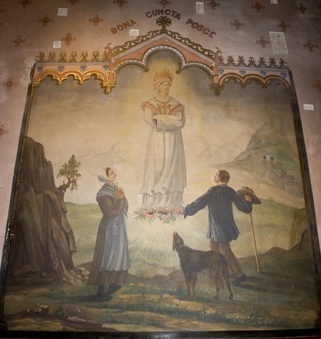 Peinture de Lo Polge (XIX)  F.BRUN